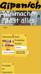 Mobile Screenshot of gipsnich.de
